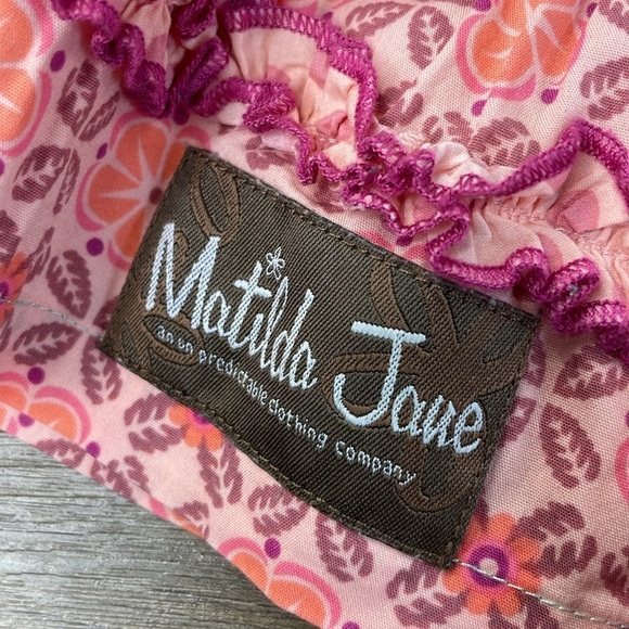 Matilda Jane Floral Step Right Up Ellie Dress Girls Happy And Free Size 6 - Picture 6 of 7